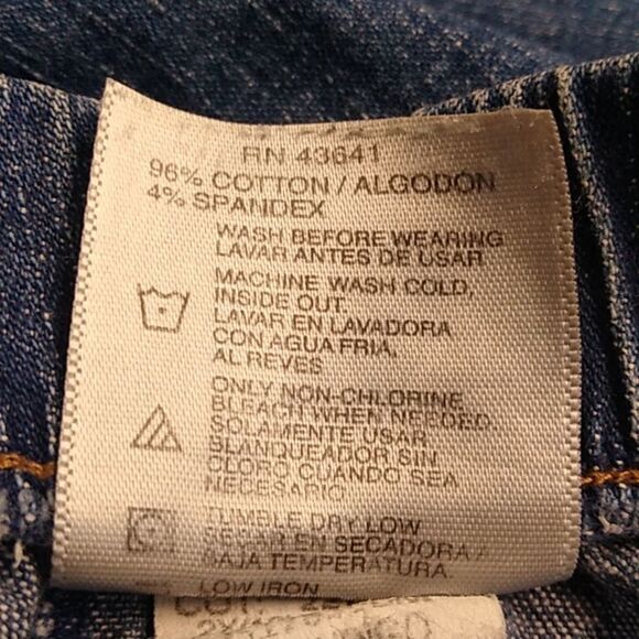 Hanes Classic Blue Denim Jeans Shorts Women's 2X - Picture 8 of 8